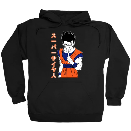 DBZ Gohan Anime Hoodie