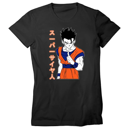 DBZ Gohan Anime Womens T-Shirt