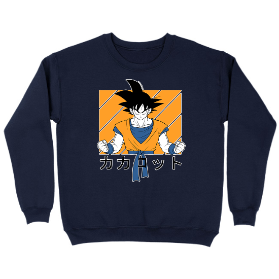 Son Goku DBZ Kids Crewneck Sweatshirt