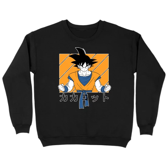 Son Goku DBZ Kids Crewneck Sweatshirt