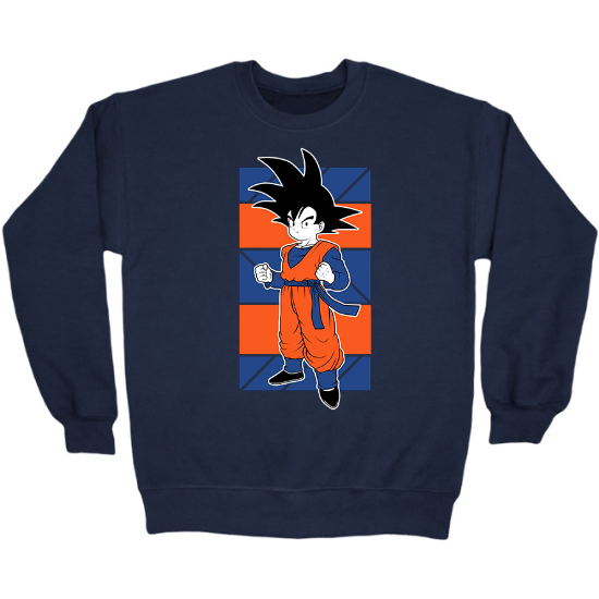 DBZ Goten Anime Crewneck Sweatshirt