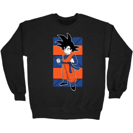 DBZ Goten Anime Crewneck Sweatshirt