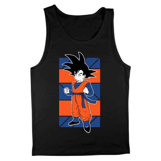 DBZ Goten Anime Mens Tank Top