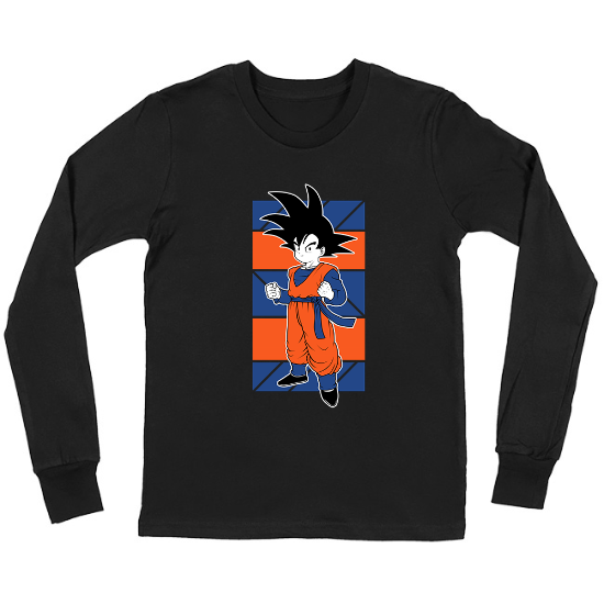 DBZ Goten Anime Kids Long Sleeve T-Shirt