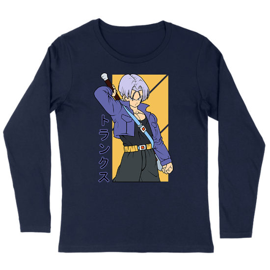 DBZ Trunks Anime Womens Long sleeve T-Shirt