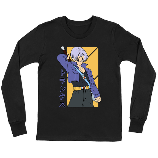 DBZ Trunks Anime Kids Long Sleeve T-Shirt