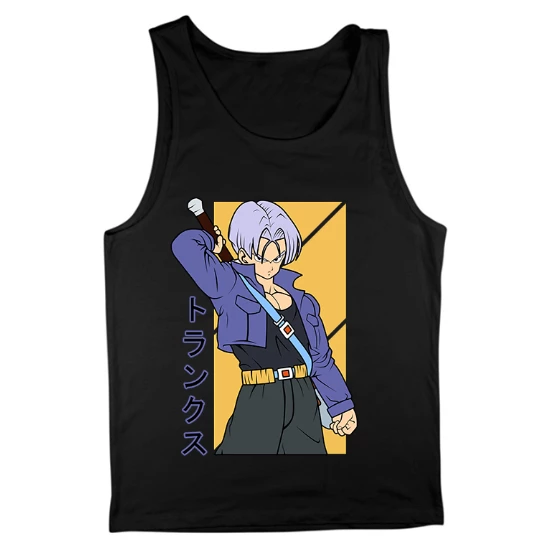 DBZ Trunks Anime Mens Tank Top