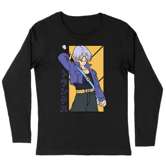 DBZ Trunks Anime Womens Long sleeve T-Shirt