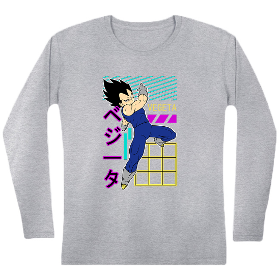 DBZ Vegeta Dragon Ball Z Womens Long sleeve T-Shirt