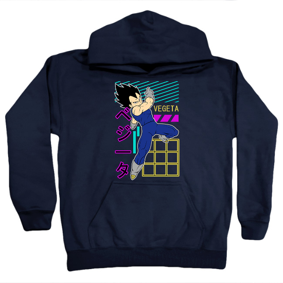 DBZ Vegeta Dragon Ball Z Kids Hoodie