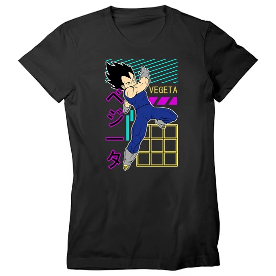 DBZ Vegeta Dragon Ball Z Womens T-Shirt