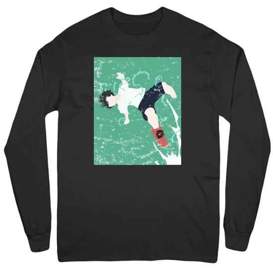 Deku Down  Mens Long Sleeve T-Shirt