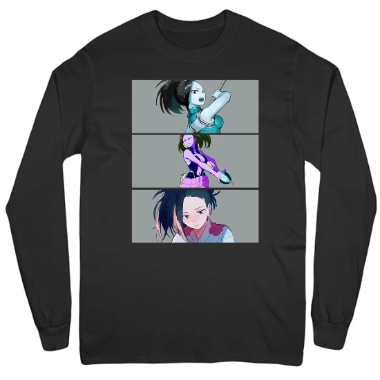 Fierce Momo Mens Long Sleeve T-Shirt