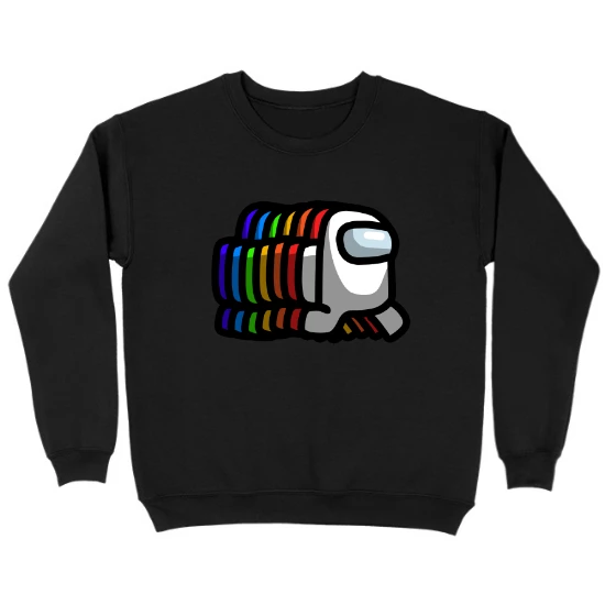 Amongalicious Kids Crewneck Sweatshirt