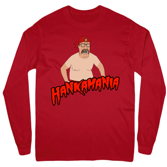 Hankamania Mens Long Sleeve T-Shirt