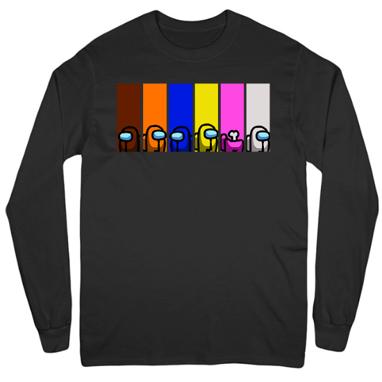 Stuck in Electric with You Mens Long Sleeve T-Shirt 01