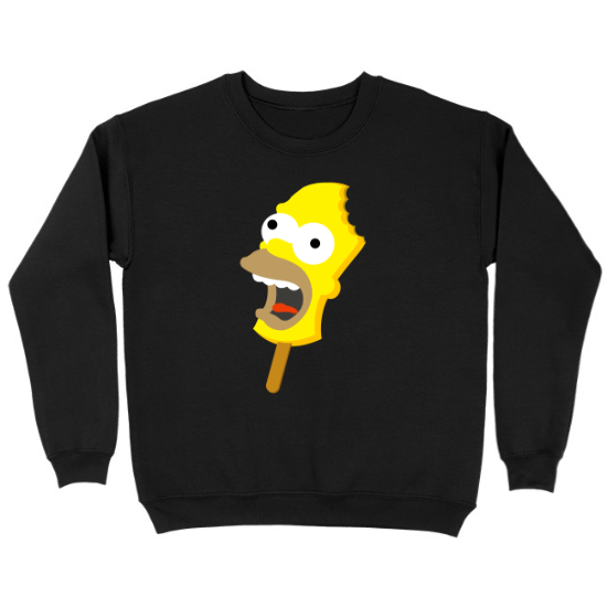 Mmmmm Ice Cream Kids Crewneck Sweatshirt
