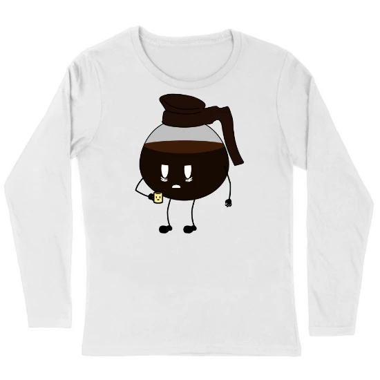 Morning Routine Womens Long sleeve T-Shirt