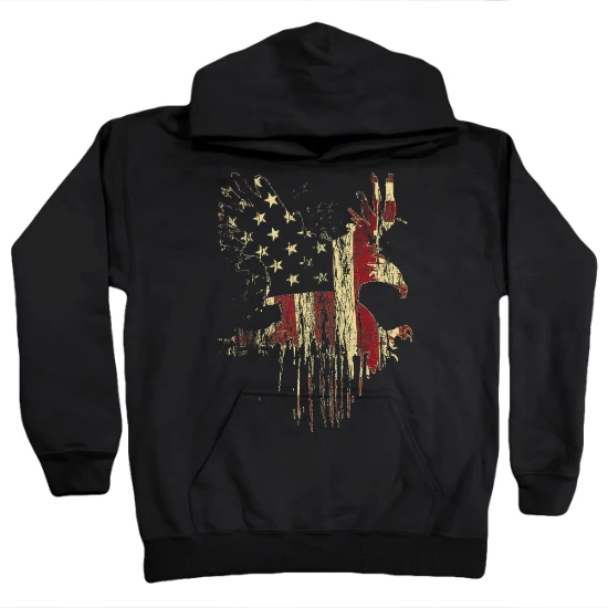 Eagle Old Glory Kids Hoodie