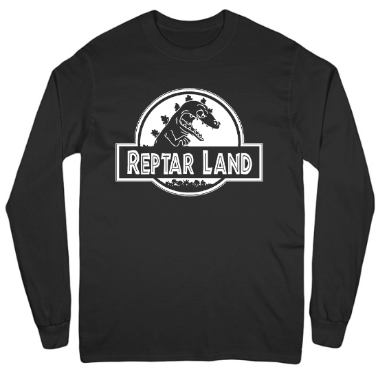 Reptar Land Mens Long Sleeve T-Shirt 01