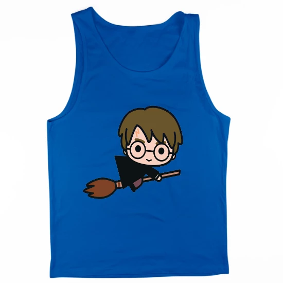 Broomstick Flying Mens Tank Top