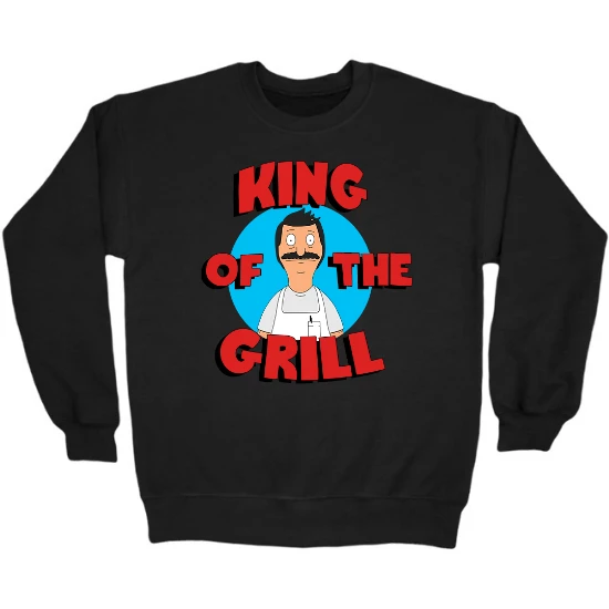 King of the Grill Crewneck Sweatshirt