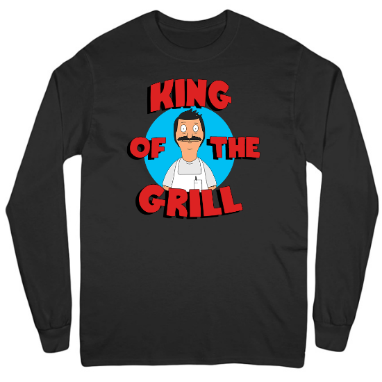 King of the Grill Mens Long Sleeve T-Shirt