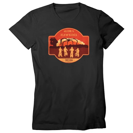 Welcome to Hawkins Womens T-Shirt
