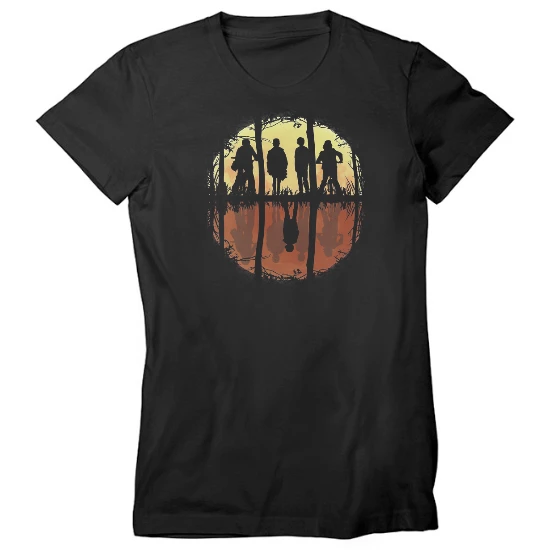 The Upside Down Womens T-Shirt