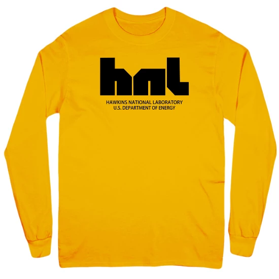 Hawkins National Laboratory Mens Long Sleeve T-Shirt