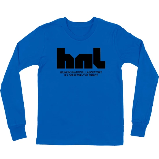 Hawkins National Laboratory Kids Long Sleeve T-Shirt