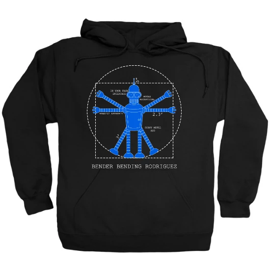 Vitruvian Bender Hoodie