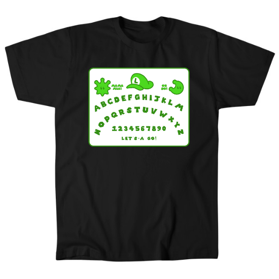 Luigi Board Mens T-Shirt