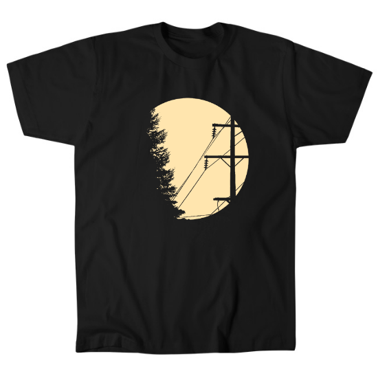 Suburban Night Mens T-Shirt