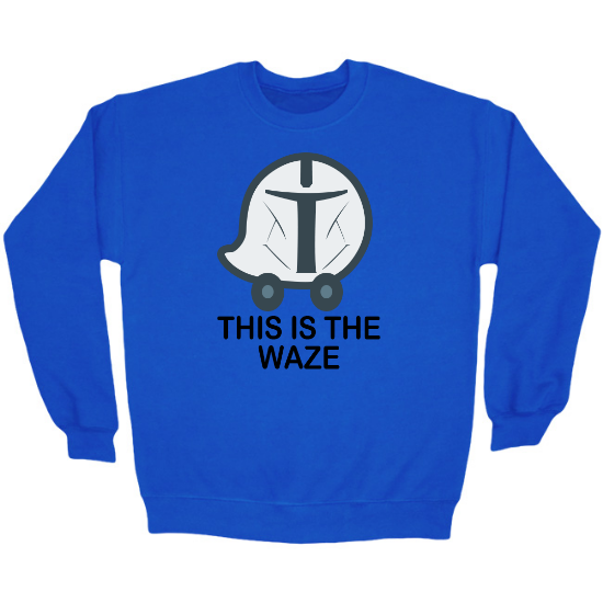 Mandalorian Waze Crewneck Sweatshirt