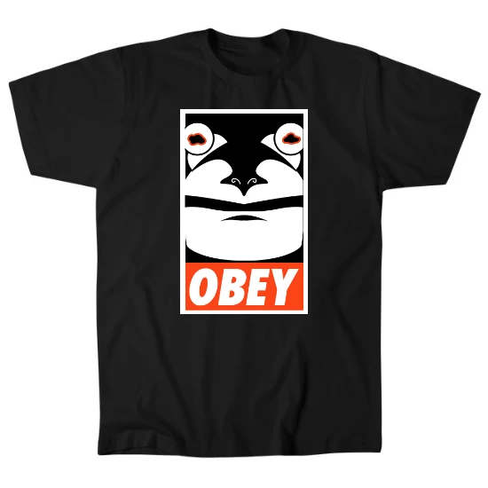 Hypnotoad Obey Mens T-Shirt