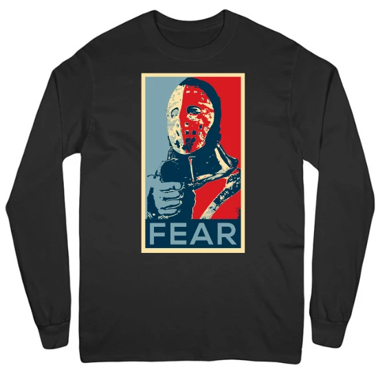 Humungus Fear Poster Mens Long Sleeve T-Shirt