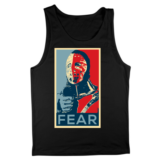 Humungus Fear Poster Mens Tank Top
