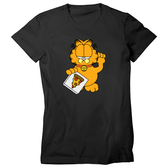Maneki Garfield Womens T-Shirt