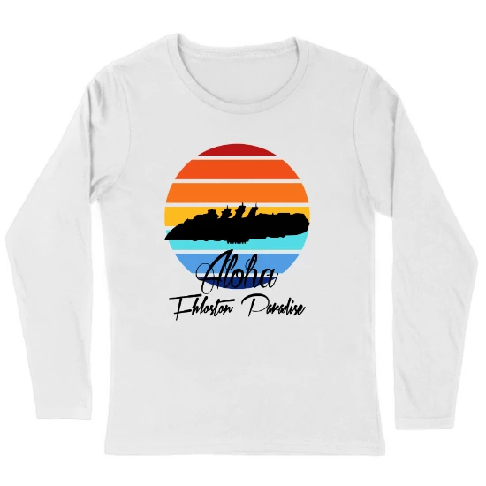 Aloha From Fhloston Paradise Womens Long sleeve T-Shirt 01
