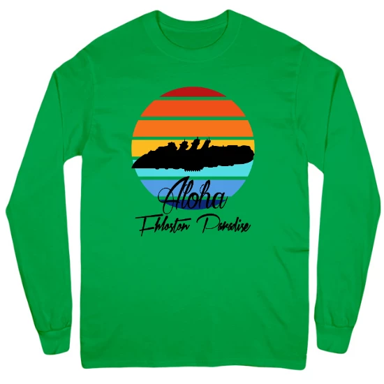 Aloha From Fhloston Paradise Mens Long Sleeve T-Shirt