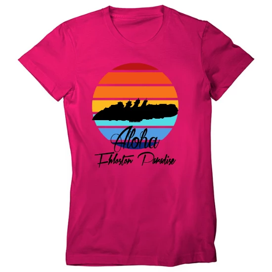 Aloha From Fhloston Paradise Womens T-Shirt