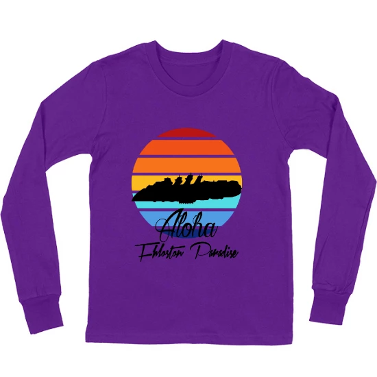 Aloha From Fhloston Paradise Kids Long Sleeve T-Shirt