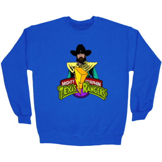 Walker Texas Power Ranger Crewneck Sweatshirt 01