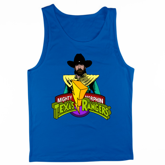 Walker Texas Power Ranger Mens Tank Top 01