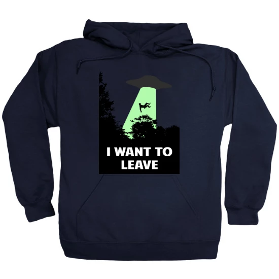 I Want to Leave Hoodie 01