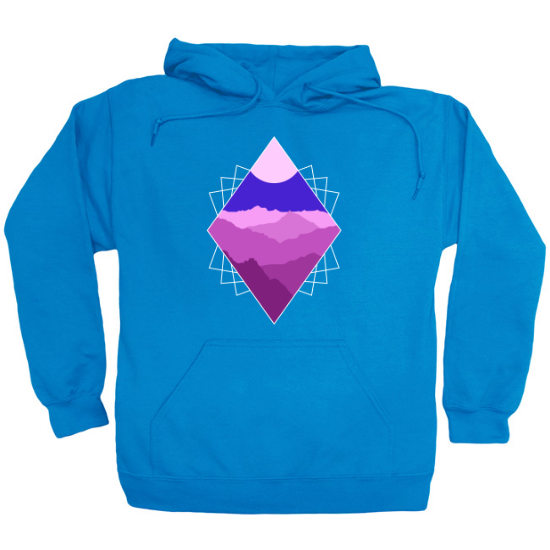 Diamond Mountain Range Hoodie