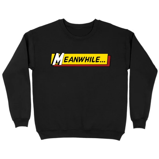 Meanwhile Kids Crewneck Sweatshirt