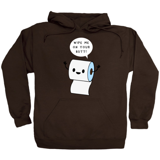 Toilet Paper I Love My Job Hoodie