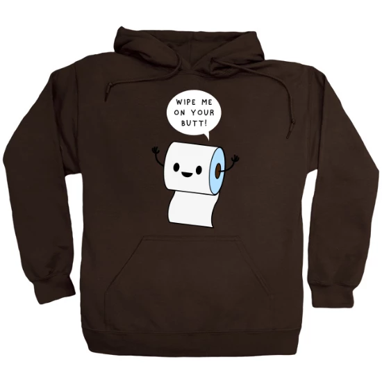 Toilet Paper I Love My Job Hoodie